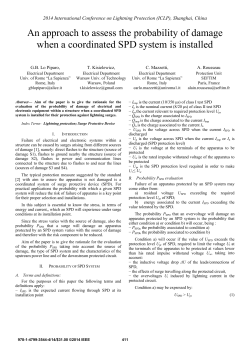 An approach to assess the probability of damage when a