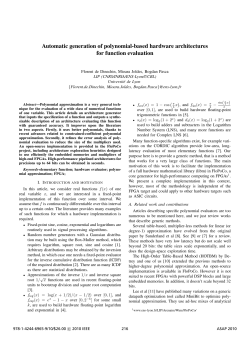 polynomial evaluation