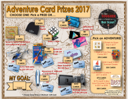 ..Pick an ADVENTURE! CHOOSE ONE: Pick a PRIZE OR&hellip;