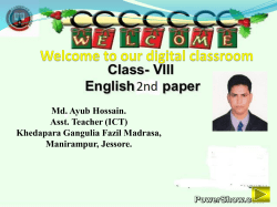 I write a letter. Passive voice