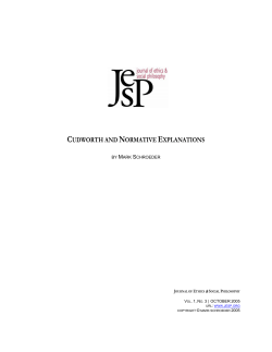 cudworth and normative explanations