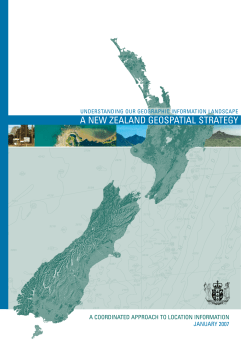 A New Zealand Geospatial Strategy