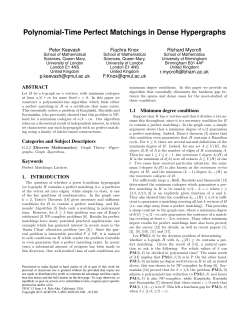 Polynomial-Time Perfect Matchings in Dense Hypergraphs