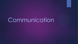 Communication