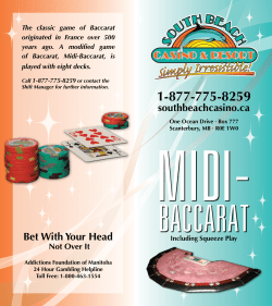 Bet With Your Head - South Beach Casino and Resort