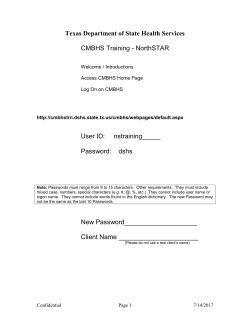 CMBHS Training Manual - Beacon Health Options