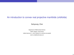 An introduction to convex real projective manifolds (orbifolds)