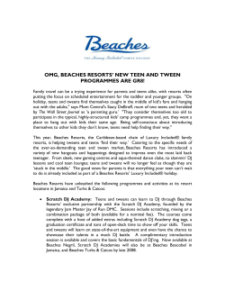 families will enjoy a wonderfall vacation at beaches resorts