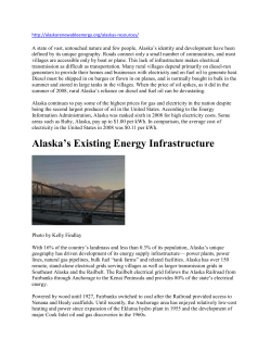 Alaska`s Renewable Energy Potential