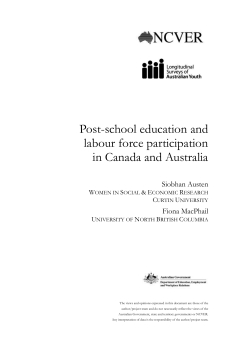 - Longitudinal Surveys of Australian Youth