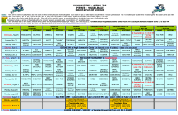 schedule - Vaughan Vikings