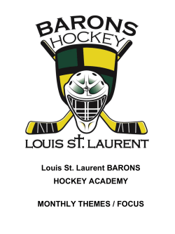 2015 Monthly Themes / Focus