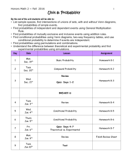unit 3: quadratic equations and functions
