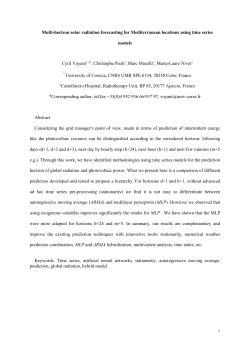 Review on time series forecasting models