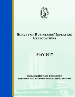 Inflation Expectations Survey