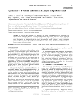 Application of T-Pattern Detection and Analysis