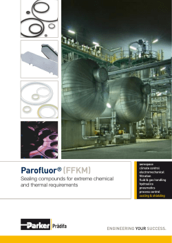 Parofluor&reg; (FFKM) - Parker Hannifin France