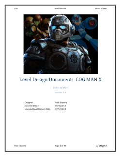 “COG Man X” is a single player mod created using