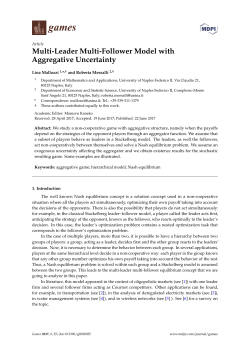 Multi-Leader Multi-Follower Model with Aggregative