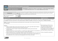 Special places - Ealing Grid for Learning