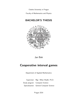 Cooperative interval games