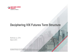 Deciphering VIX Futures Term Structure
