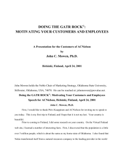 DOING THE GATR ROCK&copy;: