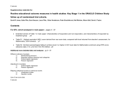 KS1 paper &ndash; results