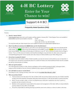 4-H BC Lottery