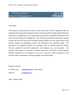 Fisheries Products International