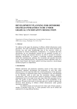 Development Planning for Offshore Oilfield Infrastructure Under