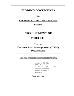 bidding documents