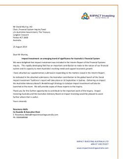 Impact Investing Australia