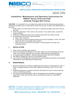 Unibody Flanged Ball Valves