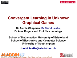 Presentation Template - University of Warwick