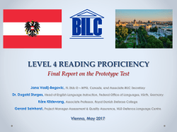 L4 Reading Proficiency - NATO