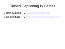 available for - Games[CC]