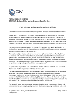 CMI Moves to State-of-the