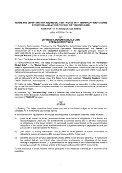 1 currency, denomination, form, certain definitions