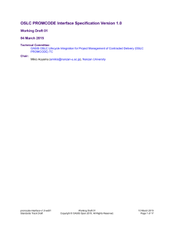 promcode-interface-v1.0-wd01_Chapter3 - TC Tools