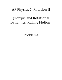 Rotation II Problems