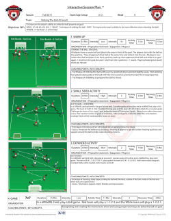 Striking the Ball at Goal II