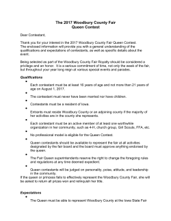 The 2017 Woodbury County Fair Queen Contest