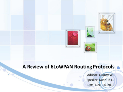 6LoWPAN adaptation layer (cont.)