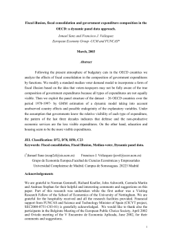 March, 2003 - Encuentro de Econom&iacute;a Aplicada