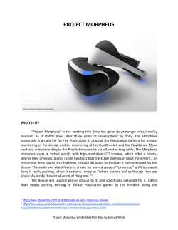 project morpheus