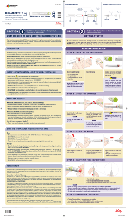 HUMATROPEN&reg; 6 mg - Eli Lilly Canada
