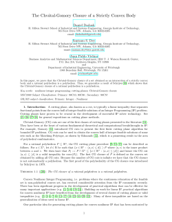 The Chv&aacute;tal-Gomory Closure of a Strictly Convex Body