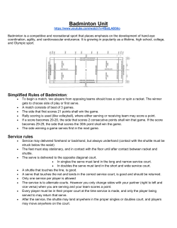 Service rules - Shore Regional High School