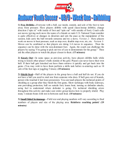 Everyone with a ball, use inside, outside, and sole of the foot to turn